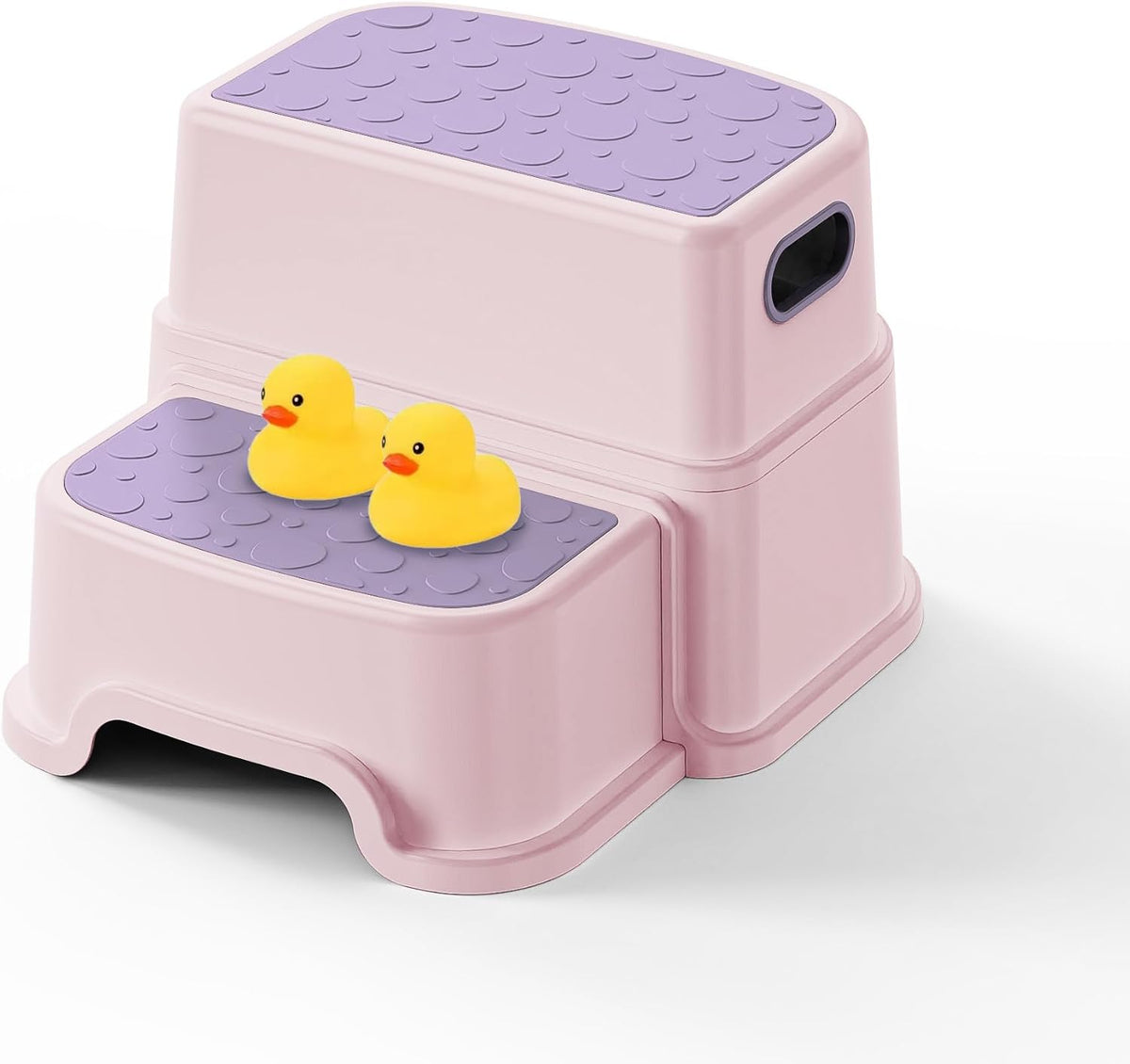 3 in 1 Step Stool for Kids - Toddler Sink Step Up Stool for Kitchen - Bathroom Safety Bottom as Potty Training Stool -Double Step Stool for Kitchen,Bathroom - Eco-Friendly