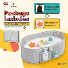 UNCLE WU Toddler Bathtub for Shower