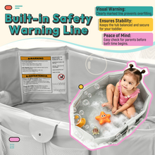 UNCLE WU Toddler Bathtub for Shower