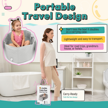 UNCLE WU Toddler Bathtub for Shower